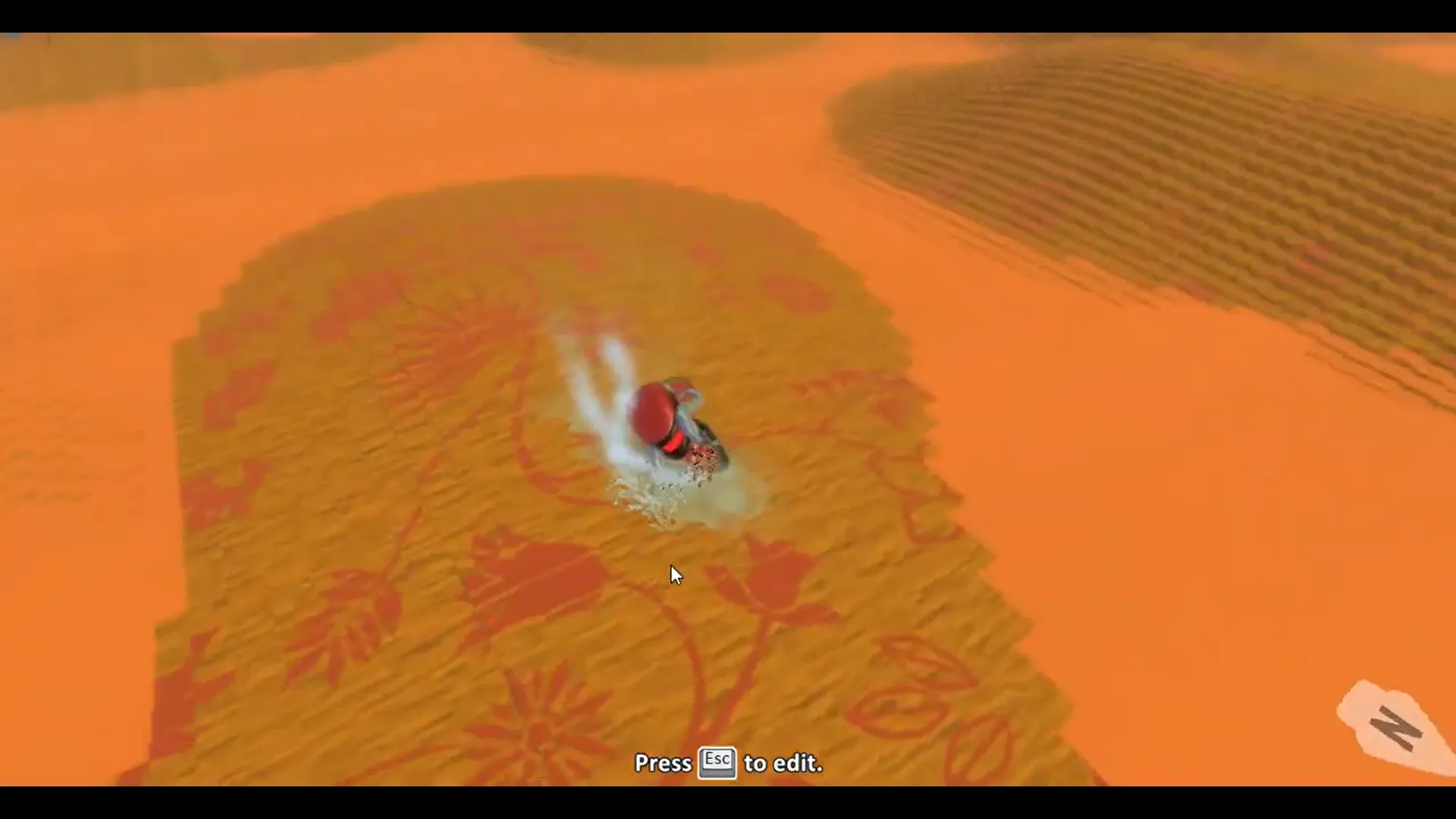 Save the Fabric From Lava