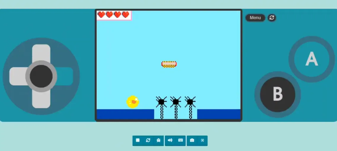 Boat side-scroller game