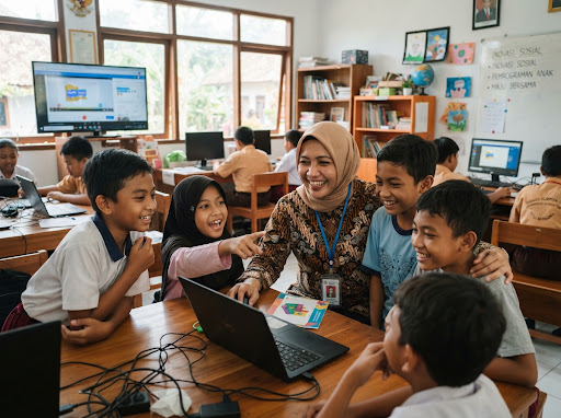 Kegiatan belajar teknologi