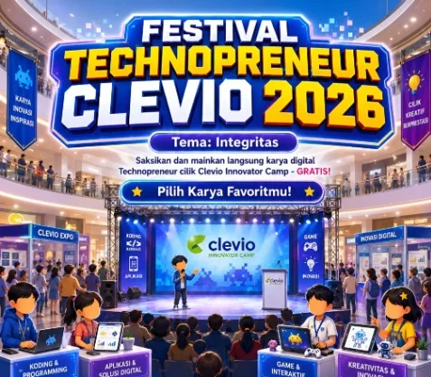 Festival Technopreneur Clevio: Panggung Inovasi dan Kreativitas Coder Cilik Nusantara